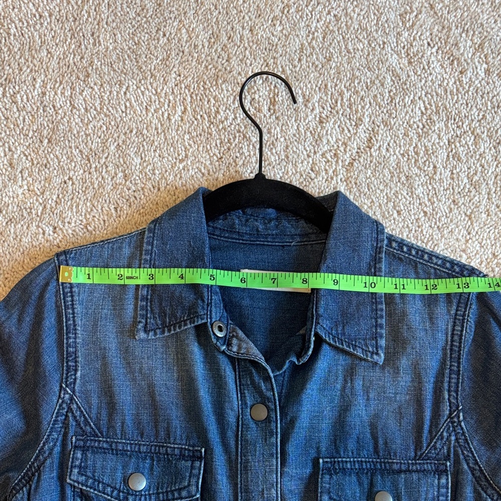 Abercrombie & Fitch Denim Shirt Dress - Picture 6 of 13